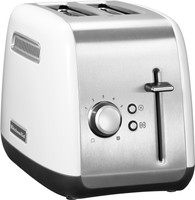 KITCHEN AID 1100 - Watt 2 Slice Manual Toaster - White 1100 W Pop Up Toaster(White)