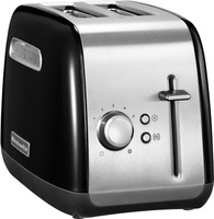 KITCHEN AID 1100 - Watt 2 Slice Manual Toaster - Onyx Black 1100 W Pop Up Toaster(Onyx Black)