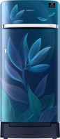 View Samsung 198 L Direct Cool Single Door 5 Star (2020) Refrigerator with Base Drawer(Paradise Blue, RR21T2H2W9U/HL) Price Online(Samsung)
