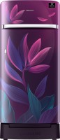 View Samsung 198 L Direct Cool Single Door 5 Star (2020) Refrigerator with Base Drawer(Paradise Purple, RR21T2H2W9R/HL)  Price Online