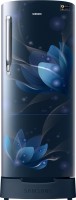 SAMSUNG 215 L Direct Cool Single Door 4 Star Refrigerator(Blooming Saffron Blue, RR22N385YU8/HL)