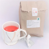 salud Vida Roselle (Hibiscus) Tea Hibiscus Herbal Tea Bags Pouch(30 g)