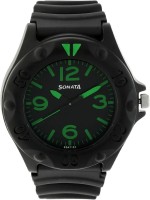 Sonata 7975PP03 Superfibre Analog Watch For Men