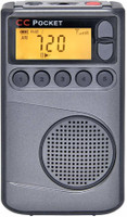 C. Crane FM and NOAA Weather Radio with Clock and Sleep Timer FM Radio(Grey)