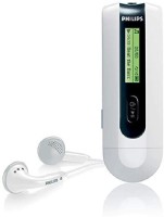 PHILIPS SA2115/37 1 GB Flash Audio Player with FM Radio FM Radio(White)