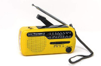Kaito Best NOAA and SW Portable Solar/Hand Crank AM/FM, FM Radio(Yellow)