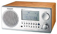 Sangean WR-2 Digital AM/FM Tabletop Radio FM Radio(Silver)