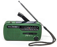 Kaito Best Noaa Portable Solar/Hand Crank AM/FM FM Radio(Green)