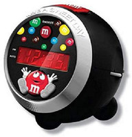 M&M Projection Clock Radio FM Radio(Black)