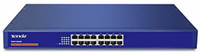 TENDA Fast Ethernet Switch, Rack Mount Network Switch(Blue)