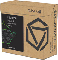 Elixings Red Rose Petals Dried Whole 114 gm ( 4 OZ ) Rosa centifolia, The Speciality Tea Ingredients Herbs Herbal Tea Box(114 g)