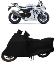 Elegance Two Wheeler Cover for Suzuki(GSX, Black)