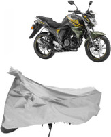 Elegance Two Wheeler Cover for Yamaha(FZ-S, Silver)