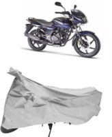 Elegance Two Wheeler Cover for Bajaj(Pulsar 150, Silver)