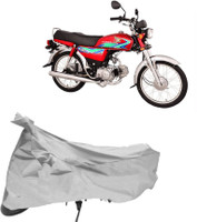 Elegance Two Wheeler Cover for Honda(CD, Silver)