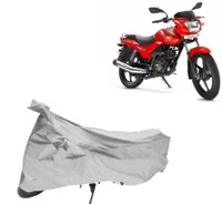 Elegance Two Wheeler Cover for TVS(Star, Silver)