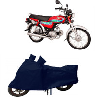 Elegance Two Wheeler Cover for Honda(CD, Blue)