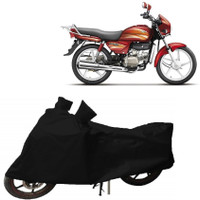 Elegance Two Wheeler Cover for Hero(Splendor Pro, Black)