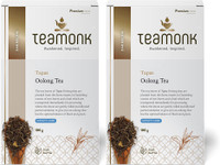 Teamonk Global Darjeeling Organic Tapas Oolong Tea for Weight Loss, 100g (50 Cups)-Pack of 2 | 100% Natural Loose Leaf Tea | Tapas Oolong Tea for Weight Loss | No Additiv