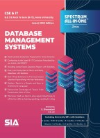 Database Management Systems, B.E/B.Tech IV-Semester (R-17) (Anna University) Computer Science And Engineering (CSE) & IT, Latest 2020 Edition (Paperback, S. Sivaranjani )
