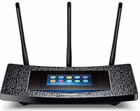 TP-Link Touch Screen Wi-Fi Gigabit Router 1300 Mbps 4G Router(Black, Dual Band)