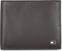 TOMMY HILFIGER Men Casual Brown Genuine Leather Wallet(4 Card Slots)