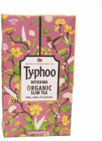 Ty-phoo Detoxing Organic Slim Tea, Fennel, Psyllium Husk, Senna Herbal Infusion Bags Box(20 g)