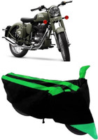 Yuneik Two Wheeler Cover for Royal Enfield(Battle Green, Green)