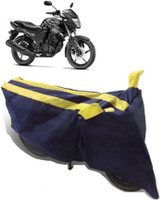 Everland Two Wheeler Cover for Yamaha(SZ R, Yellow, Black)