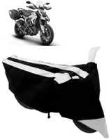 Yuneik Two Wheeler Cover for Ducati(Hyperstrada, White)