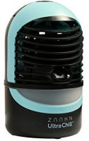 View Ultra Chill Cool Mist Humidifier USB Desk Fan - Portable Filter-less Personal Air Cooler & Aroma Diffuser With Mood Lighting & USB Charging Port Room/Personal Air Cooler(Black, 315 Litres) Price Online(Ultra Chill)