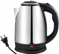 PRATYANG Electric Kettle 2 L Multipurpose Large Size Tea Coffee Maker Water Boiler 9 Cups Coffee Maker(Silver , Black)