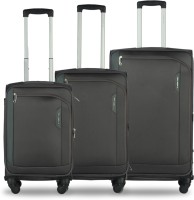 NASHER MILES Check-in Suitcase Combo(Grey)