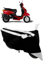 Elegance Two Wheeler Cover for Electric Cruz(Yo EXL, White)
