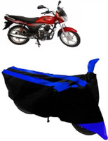 Elegance Two Wheeler Cover for Bajaj(Platina, Blue)