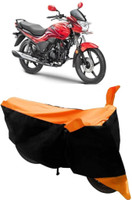 Yuneik Two Wheeler Cover for Hero(Passion Xpro, Orange)