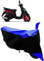 Yuneik Two Wheeler Cover for Mahindra(Kine, Blue)