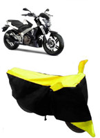 Yuneik Two Wheeler Cover for Bajaj(Dominar, Yellow)