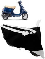 Elegance Two Wheeler Cover for Piaggio(Vespa LX, White)