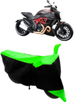 Yuneik Two Wheeler Cover for Ducati(Diavel, Green)