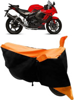 Yuneik Two Wheeler Cover for Hyosung(GT650R, Orange)