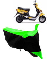 Yuneik Two Wheeler Cover for Electric Cruz(Yo Style, Green)