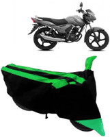 Yuneik Two Wheeler Cover for TVS(Sport, Green)