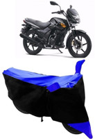 Yuneik Two Wheeler Cover for TVS(Flame DS 125, Blue)