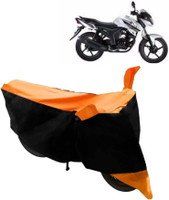 Yuneik Two Wheeler Cover for Yamaha(SZ X, Orange)
