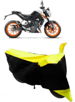 Yuneik Two Wheeler Cover for KTM(Duke 200, Yellow)