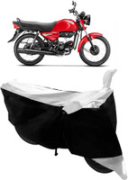 Yuneik Two Wheeler Cover for Hero(CD deluxe, White)