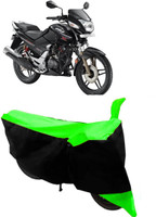 Yuneik Two Wheeler Cover for Honda(CBZ TYPE 1, Green)