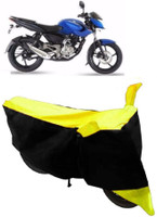 Yuneik Two Wheeler Cover for Bajaj(Pulsar, Yellow)