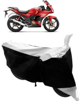 Yuneik Two Wheeler Cover for Hero(Karizma ZMR, White)